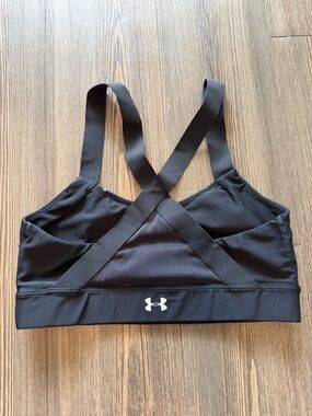Under Armour Black Strappy Sports Bra